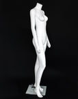 WYN-07 [5'4"] Matte White Finish Classy Female Mannequin