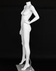 SKY-102 [5'5"] Classic White Finish Classy Female Mannequin