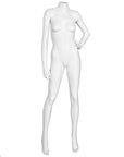 SKY-102 [5'5"] Classic White Finish Classy Female Mannequin