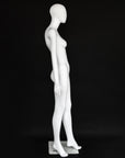 KAT-40 [6'] Classic White Finish Classy Abstract Egg Female Mannequin