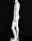 COLE-13 [5'7"] Matte White Finish Classy Male Mannequin